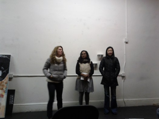 The organizers of Hazel Reading Series