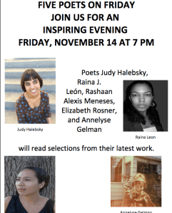 Orinda Reading November 2014